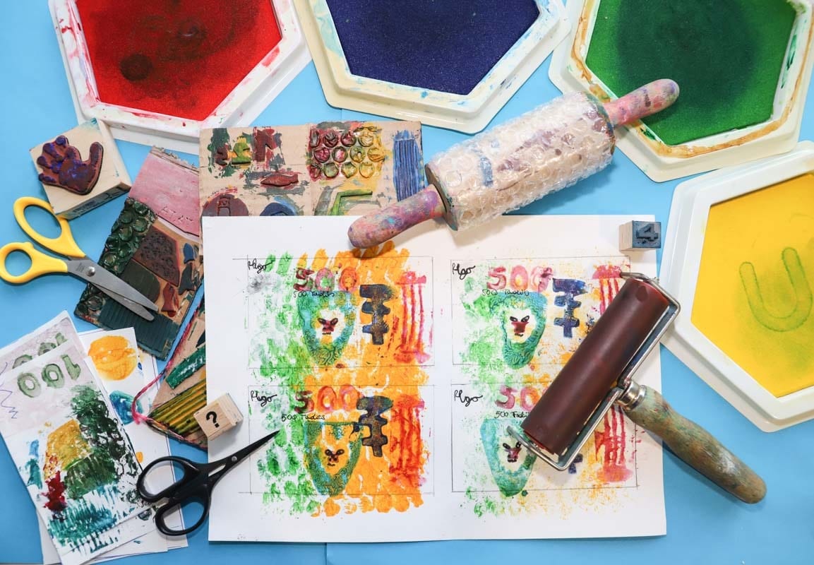 Kids kreativ 2022: Der schöne Schein. Entwirf dein eigenes Kunst-Spielgeld