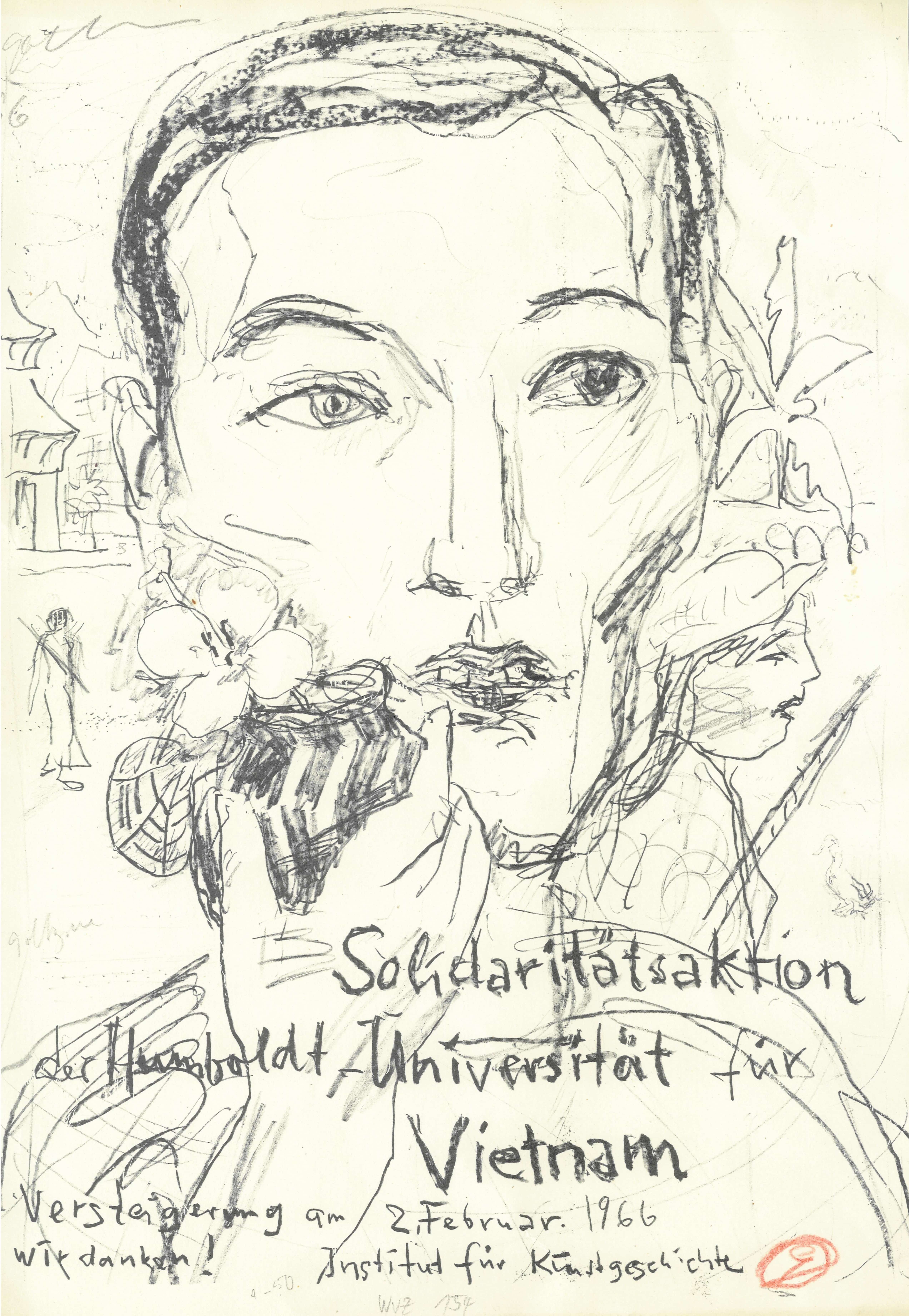 Dieter Goltzsche_Solidaritätsaktion der Humboldt-Universität für Vietnam