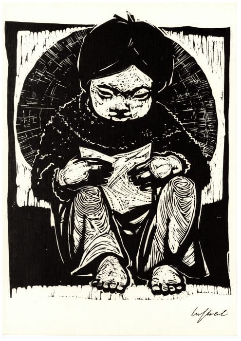 Work by Peter Westphal, Brief von den Eltern (aus der Mappe: Vietnam – Das geht dich an!)