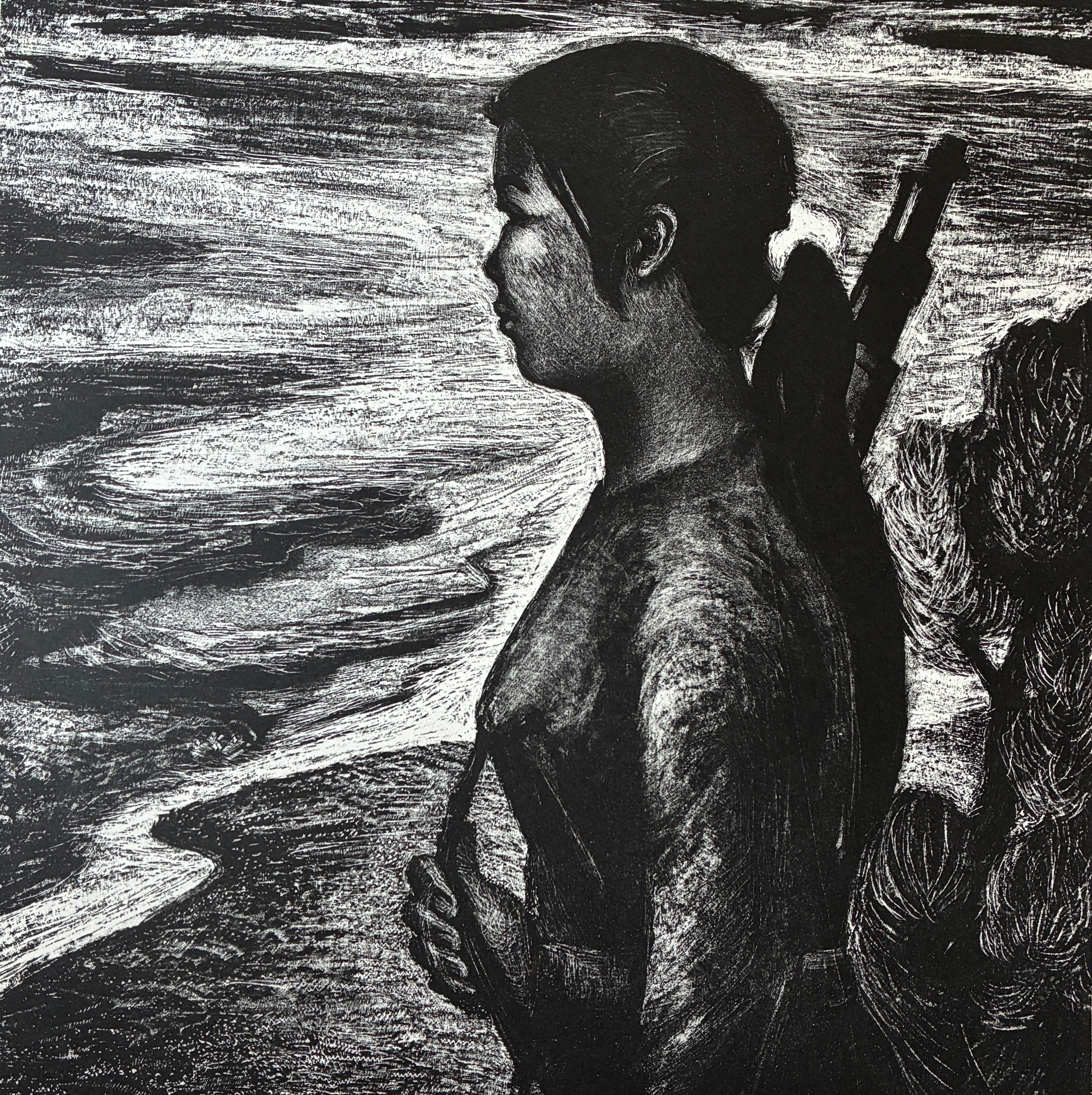 Trinh Kim Vinh_Ein vietnamesischer Wachposten